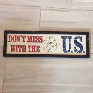 Brand New American Sign for home